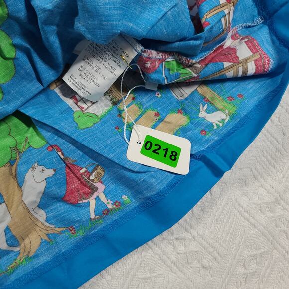 Eleanor Rose girls Little Red Riding hood top red gingham Size 6-7 Kidcore - Picture 6 of 6